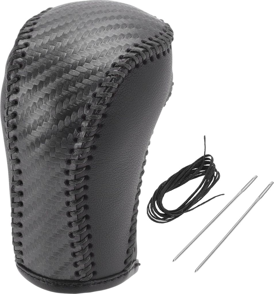 Anti-Slip Gangschaltknauf-Abdeckung Auto Schaltknauf-Schutz Für Mazda CX-5 2013-2014 Schwarz Kunstleder
