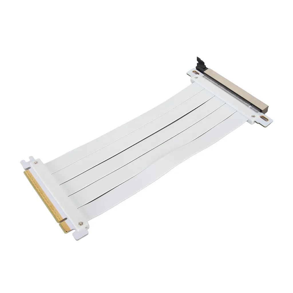 Câble Extension PCIe 4.0 Blindé EMI 25cm avec Support GPU 16x Direct - 4