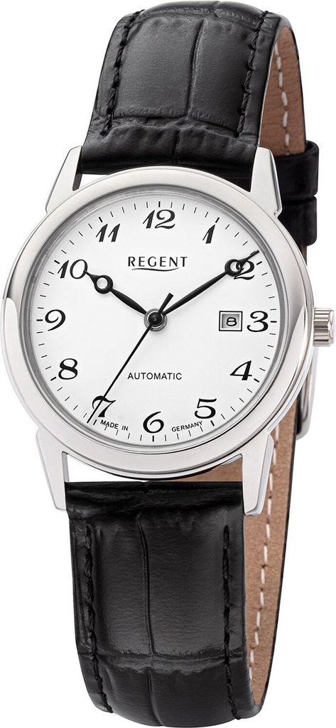 Regent 12190037 Damenuhr Automatik mit Lederband 1
