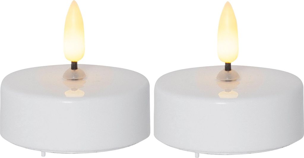 STAR TRADING LED Maxi Teelicht 2Stück weiß 406882 Image du produit 