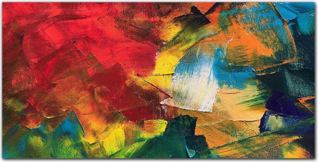 Coloray Bild aus Glas 140x70 gehärtetes Glas glasblock mit bild wohnzimmer Küche Dekoration wanddekoration - Malerei