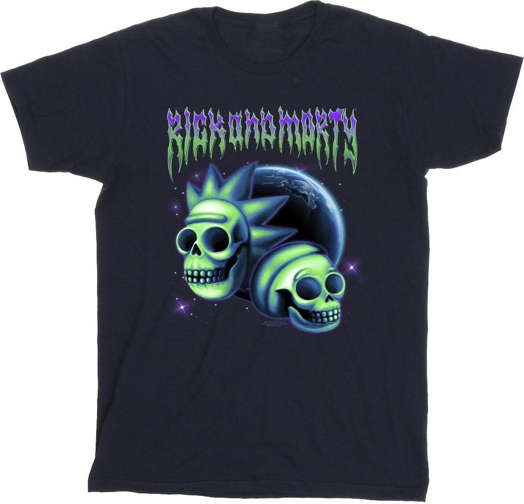 Rick And Morty - T-Shirt für Herren BI51785 (XL) (Marineblau)