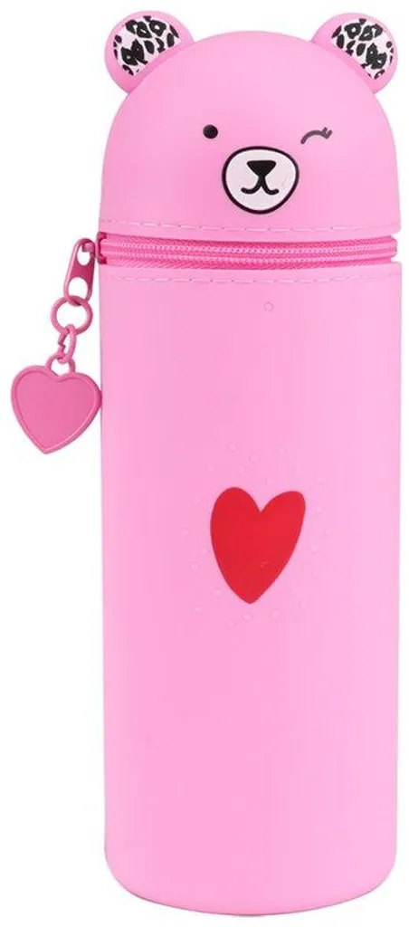 Protection silicone rose 2 en 1 souple et résistante pour filles