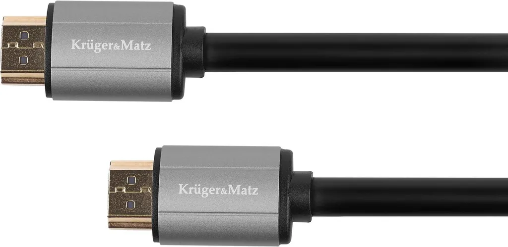 Cavo HDMI 4K 10 Metri Kruger&Matz KM1205 Oro - Cinema a Casa