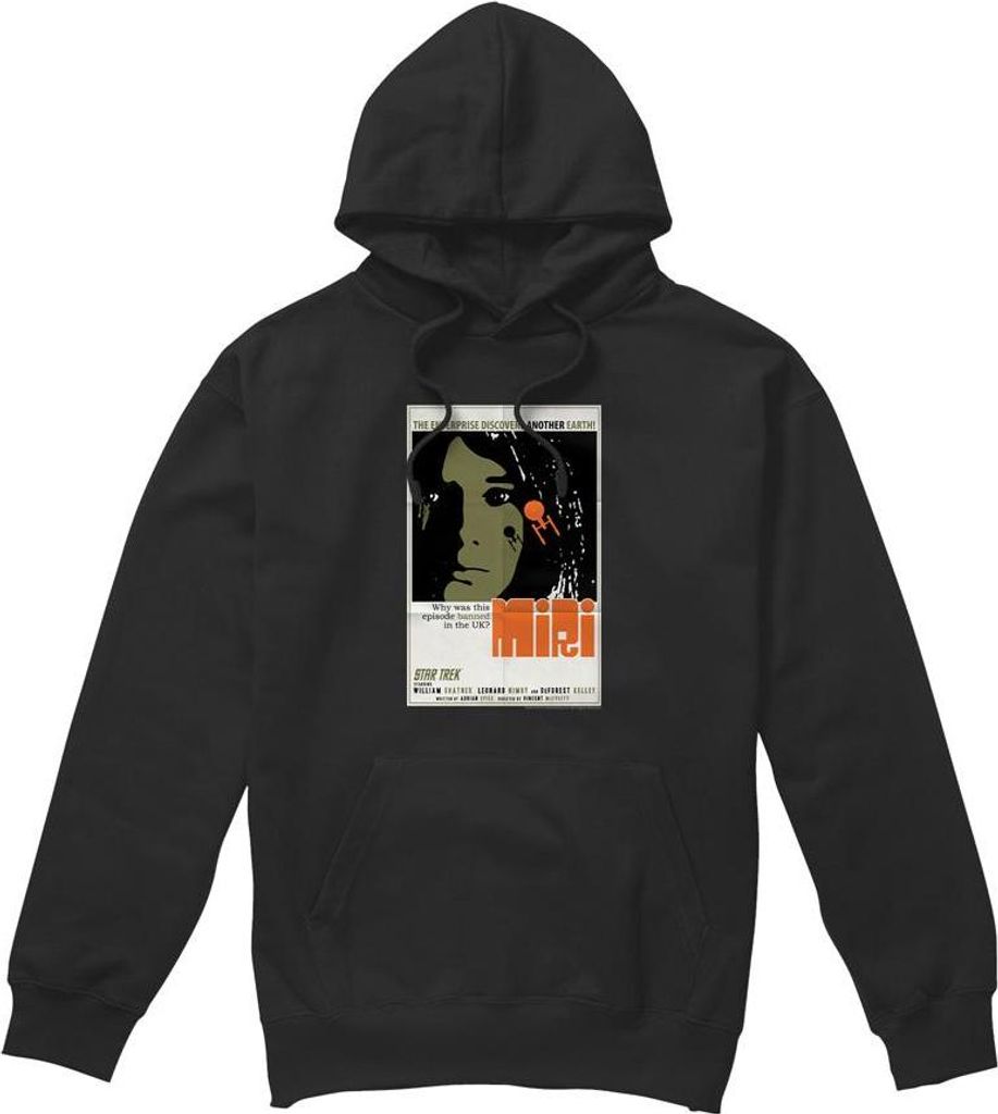 Star Trek - "The Original Series Episode 8" Kapuzenpullover für Herren TV7626 (XXL) (Schwarz)