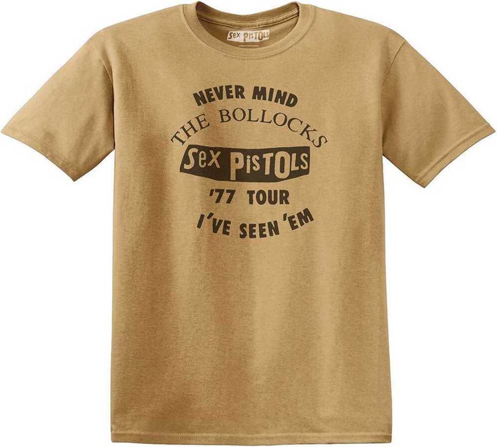 Pistols Seen 'Em Old Gold L T-Shirt Produktbild 