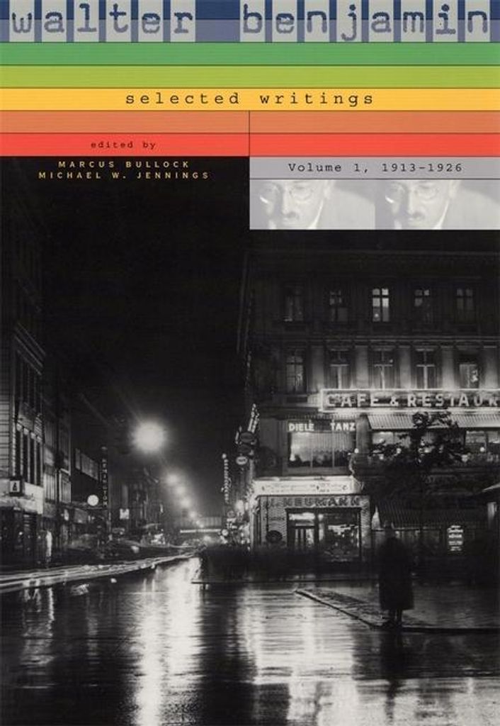 Walter Benjamin Selected Writings V 1 – Lingua: Inglese