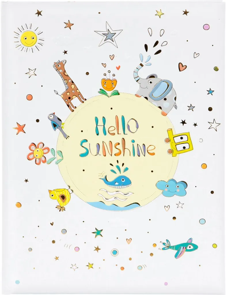 Goldbuch Diario Illustrato Hello Sunshine 21x28 cm per Neonati