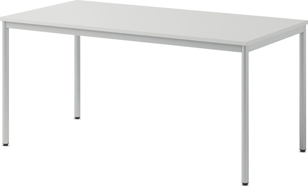 Schultz Schreibtisch mit runden Beinen 130 x 50 x 75 cm E1-Dreischichtfeinspanplatte