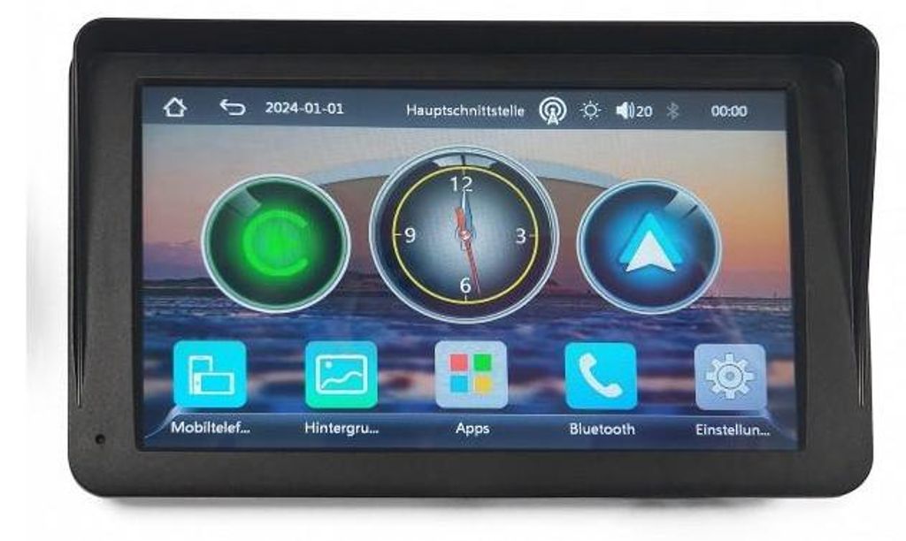 Technaxx TX-320 Touchscreen-Monitor 17.78 cm 7 Zoll Obrázek produktu 