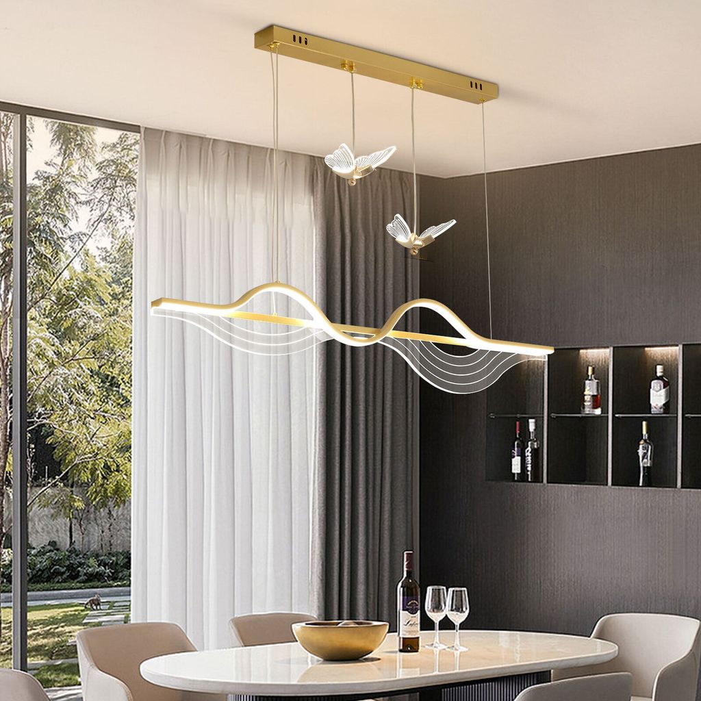 Závěsné světlo LED Jídelní stůl Kuchyňská lampa Lustr Obrázek produktu 2