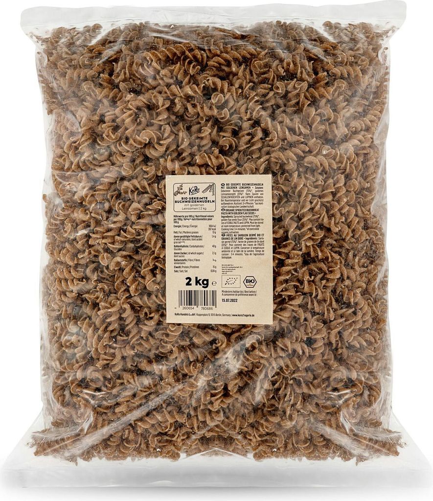 KoRo | GekeimteBuchweizennudeln 2 kg Produktbild 