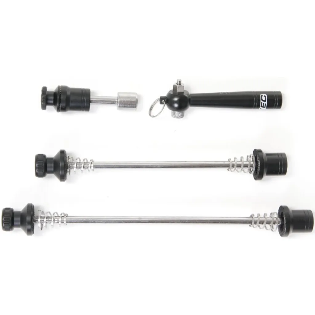 Contec Sqr Select+ Kit de serrage rapide antivol noir pour vélo