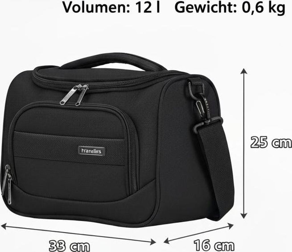 Travelite CHIOS kozmetický kufrík čierny 080003-01 Obrázok produktu 