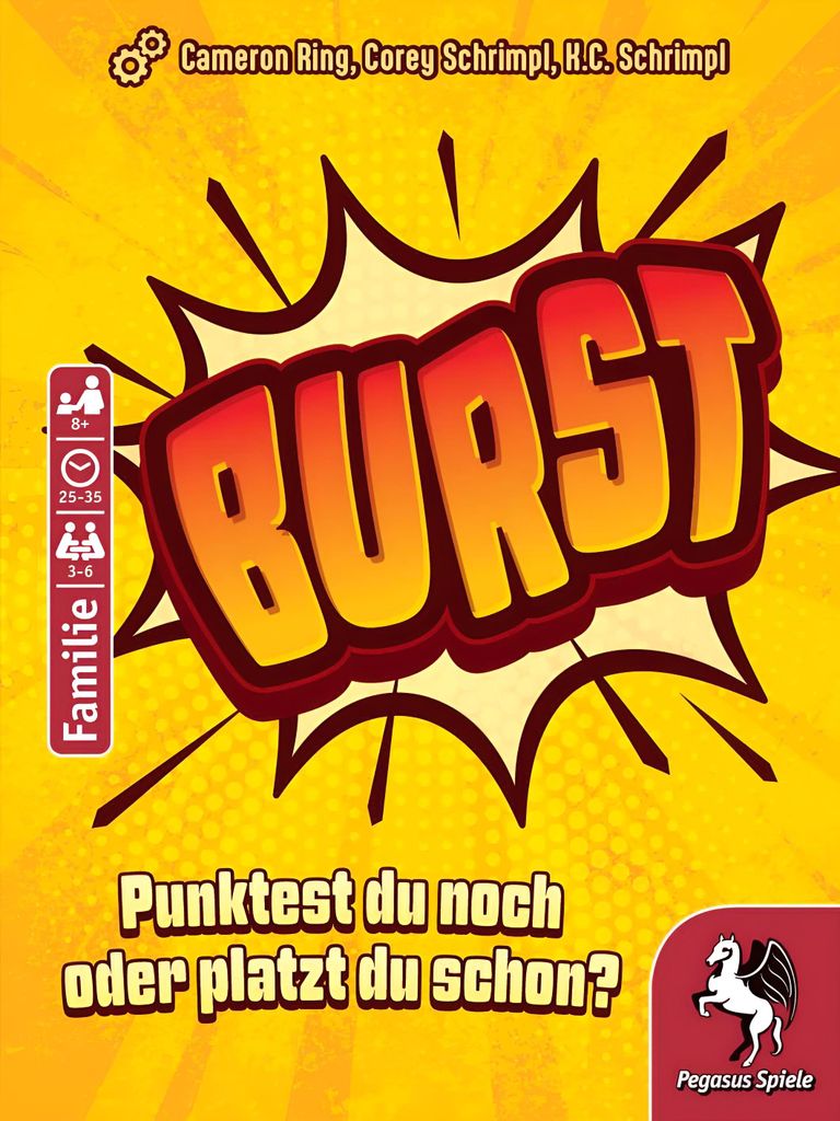 Pegasus Spiele, wydawnictwo i dystrybutor mediów Burst Inne Zdjęcie produktu 