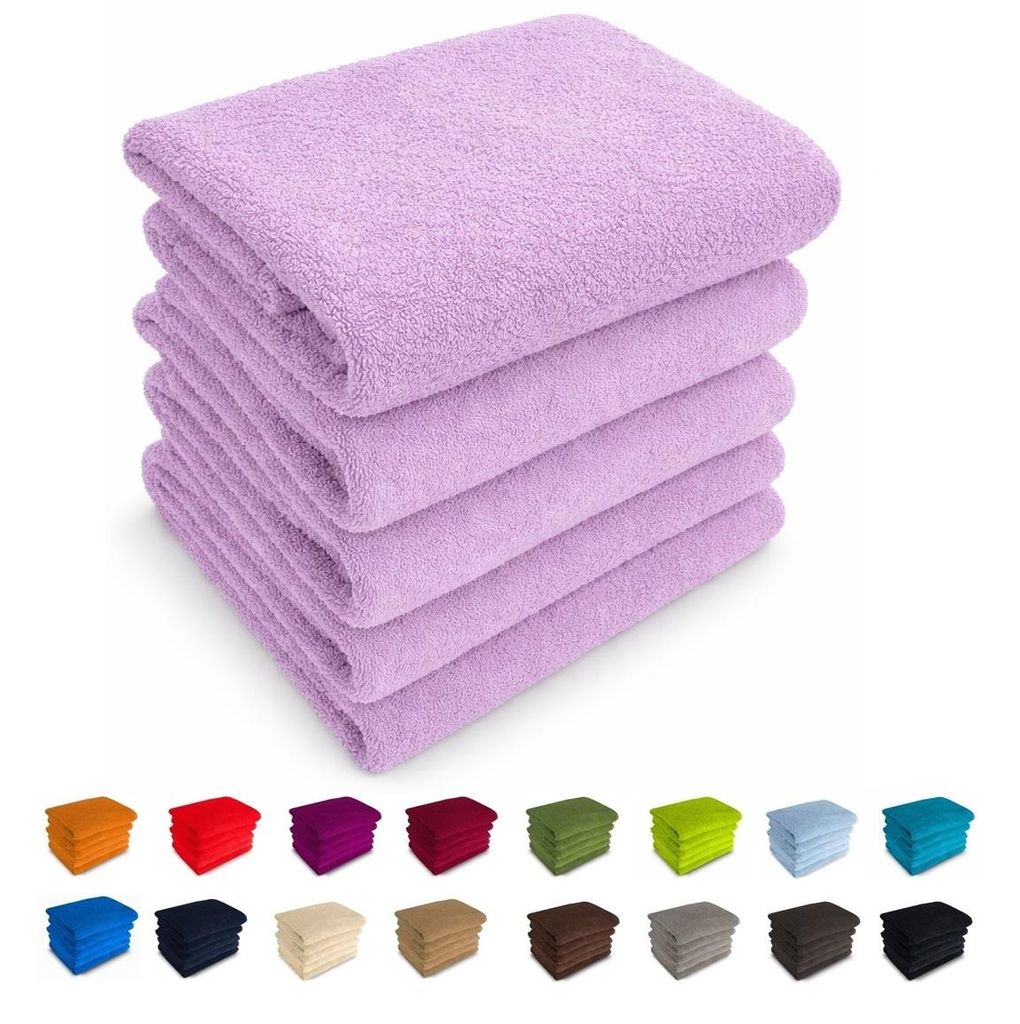 500g/m2 Handtuch 100% Baumwolle Frottee 50x100 Nr 04 Produktbild 