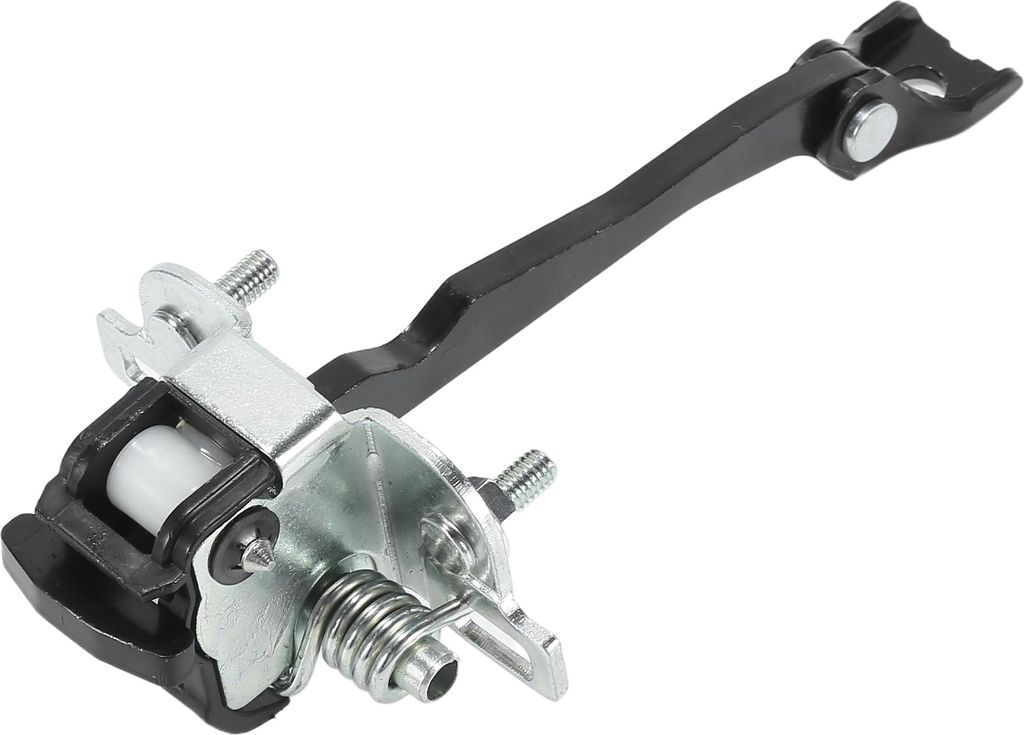 Türprüfbandstopperbegrenzer kompatibel für Citroen C4 Picasso I Mpv 2006-2013, strapazierfähiges Metall in Silberton hinten links rechts