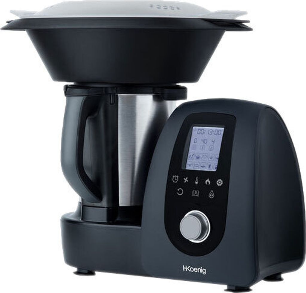 H.Koenig HK8, 2 l, 120 °C, 37 °C, Schwarz, Drehregler, Produktbild 