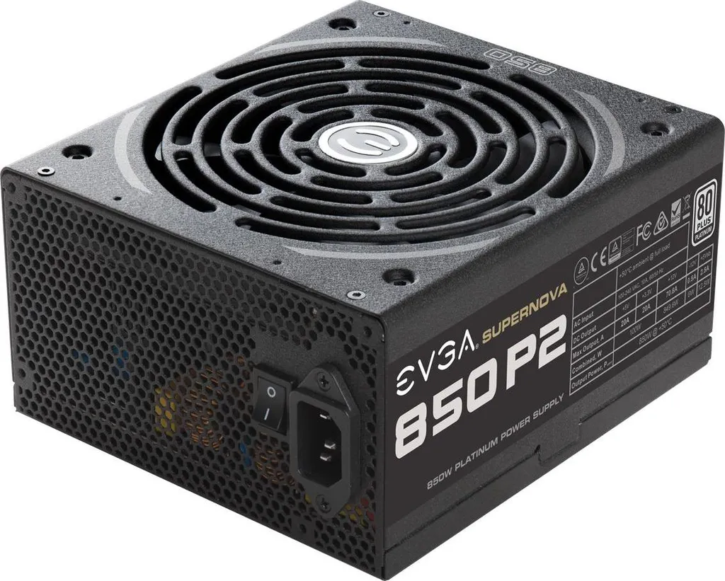 Alimentation PC Modulaire ATX 850W EVGA SuperNova 850 P2 80+ Platinum