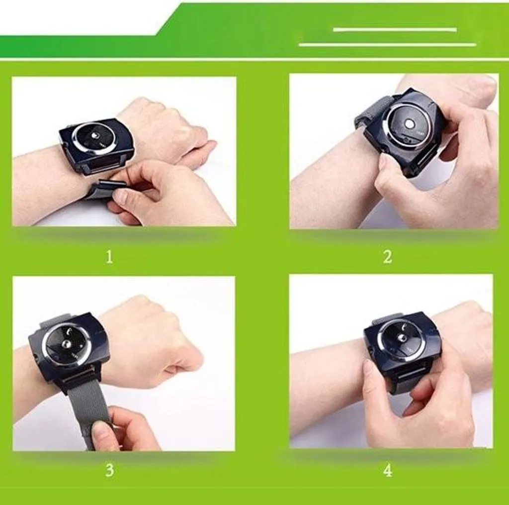 Bracelet anti-ronflement infrarouge réglable - Solution sommeil efficace
