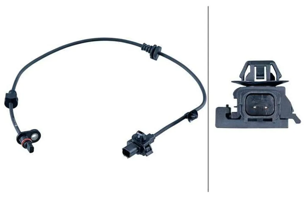 Capteur ABS de roue HELLA à effet Hall pour HONDA CIVIC, câble 560mm