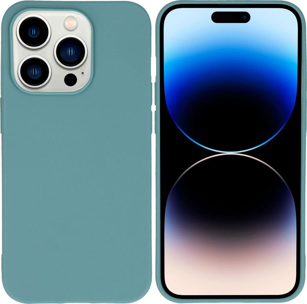 imoshion TPU Color Cover iPhone 14 Pro - Verde scuro Immagine del prodotto 