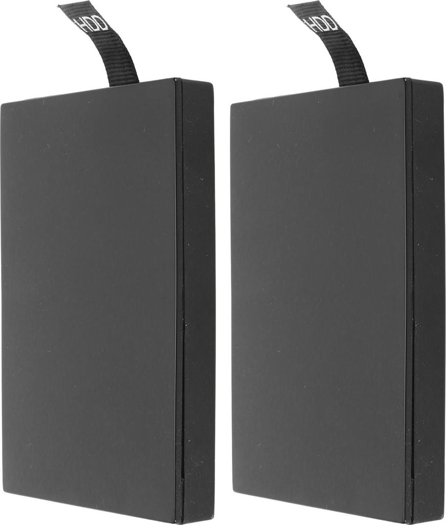 2 Stück interne Festplattengehäuse für die Konsole XBOX 360 Slim Ersatz-HDD-Gehäuse (Festplatte nicht enthalten)