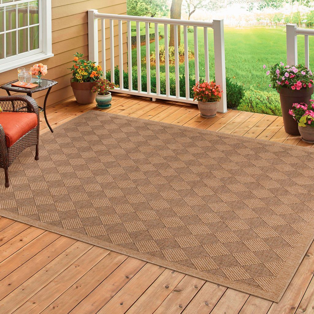 Homebyhome Tapis Intérieur Extérieur Tissage Plat Aspect Image du produit 