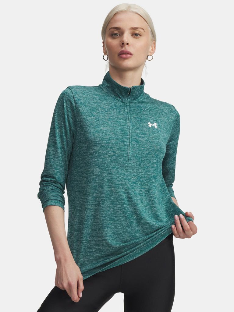 Under Armour Tech 1/2 Zip – Twist – rack green, veľkosť: L Obrázok produktu 