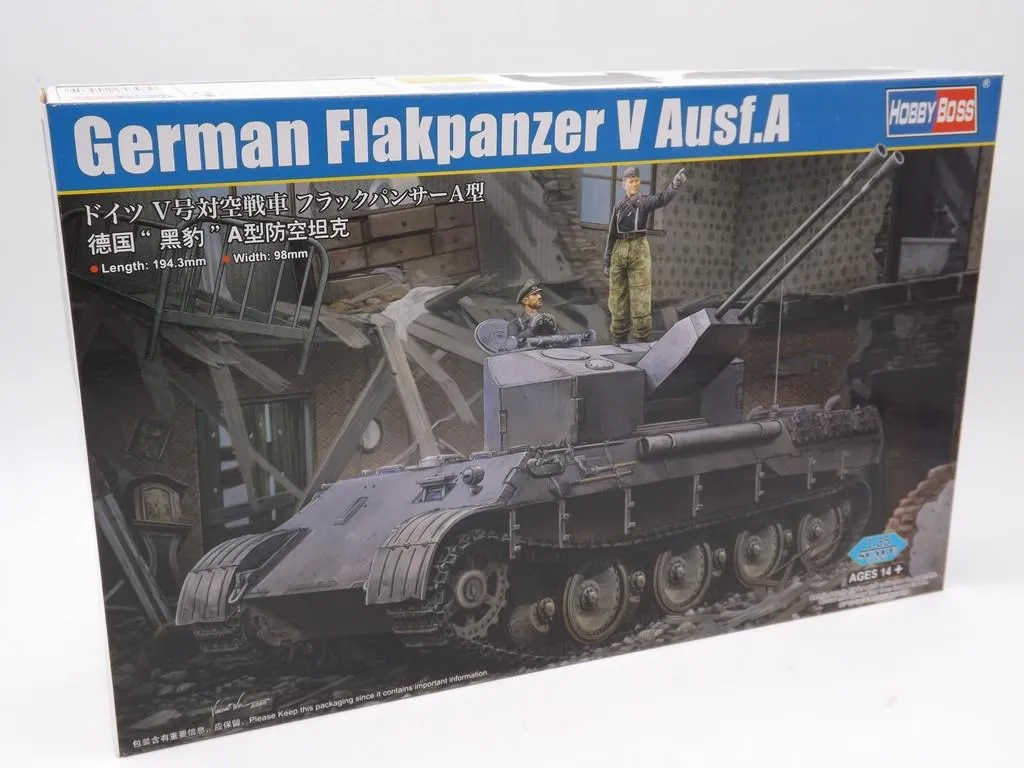 Char antiaérien allemand V Ausf.A miniature 1:35 détails historiques 84535
