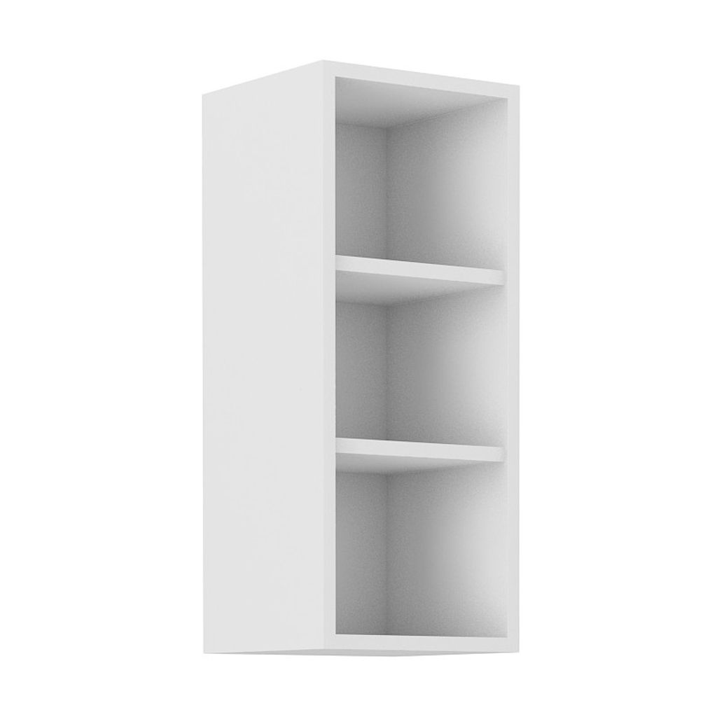Meuble haut ouvert EDISA - largeur 30 cm, blanc Image du produit 