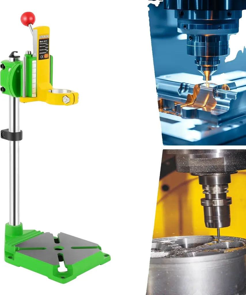 Support de Perceuse pour Perçage de Précision et Travaux en Angle