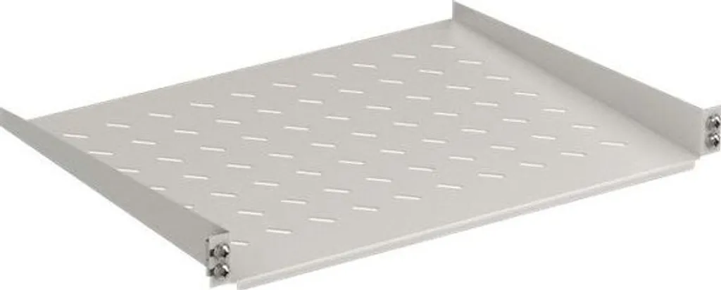 Support fixe 19 pouces pour modem et routeur profondeur 350mm gris