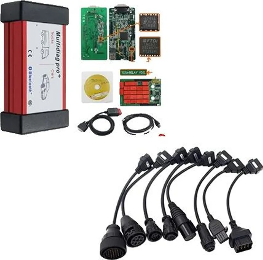 Multidiag Pro+ V3.0 Nuovo Modello | Diagnosi Auto e Camion Multi-Marca