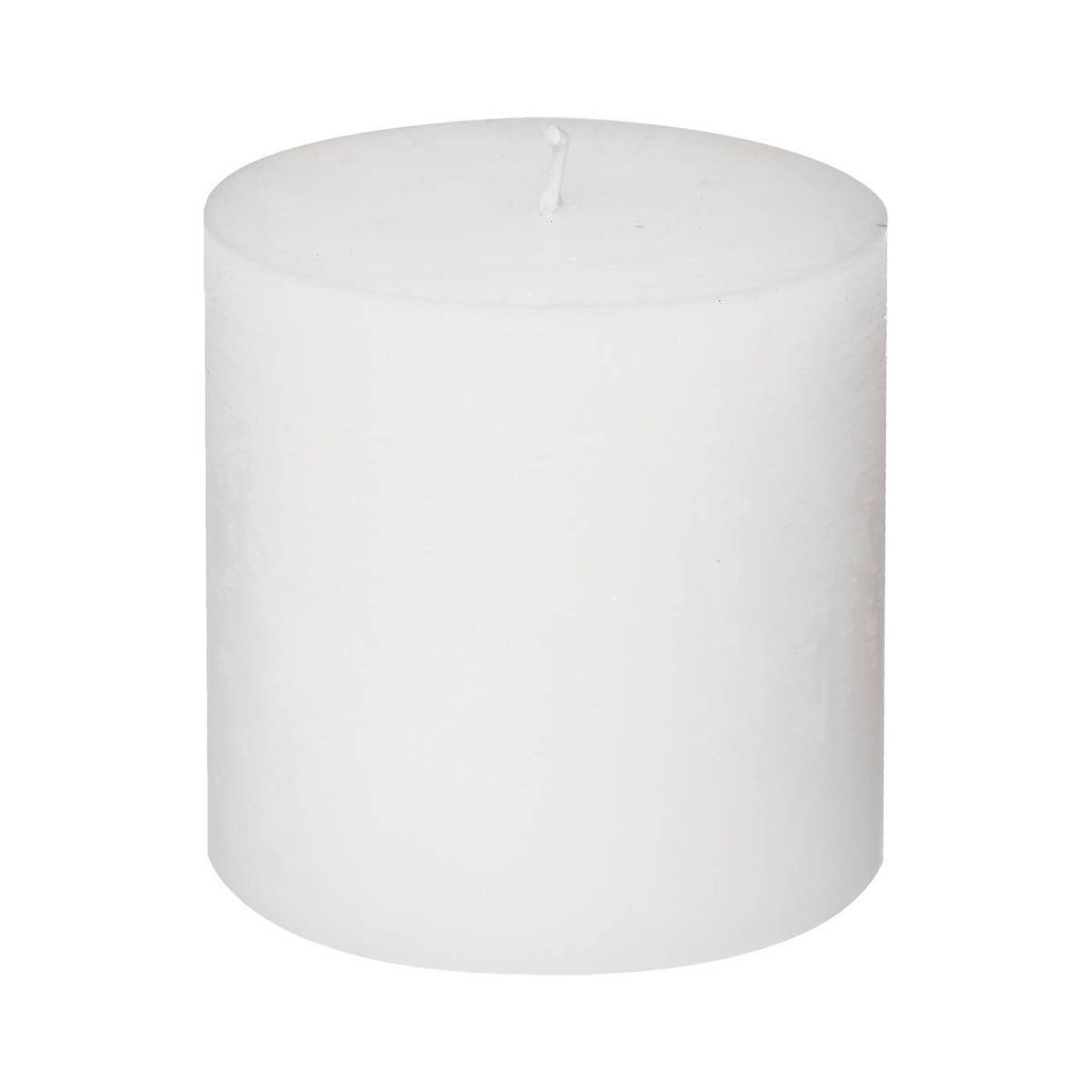 Rustikale kerze "olia" weiß 663g - Atmosphera créateur d'intérieur