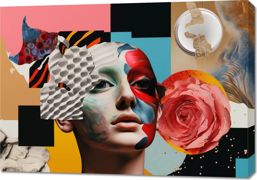 Peau vivante dorée 100x70 cm - Toile Artistique aux Reflets d'Or