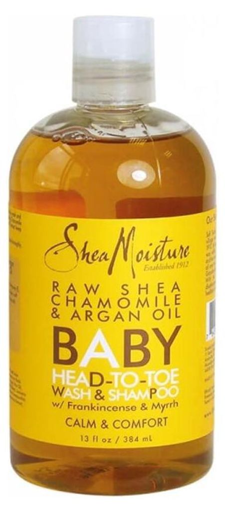 SheaMoisture Baby Wash & Shampoo Surový bambucký maslo, Obrázok produktu 