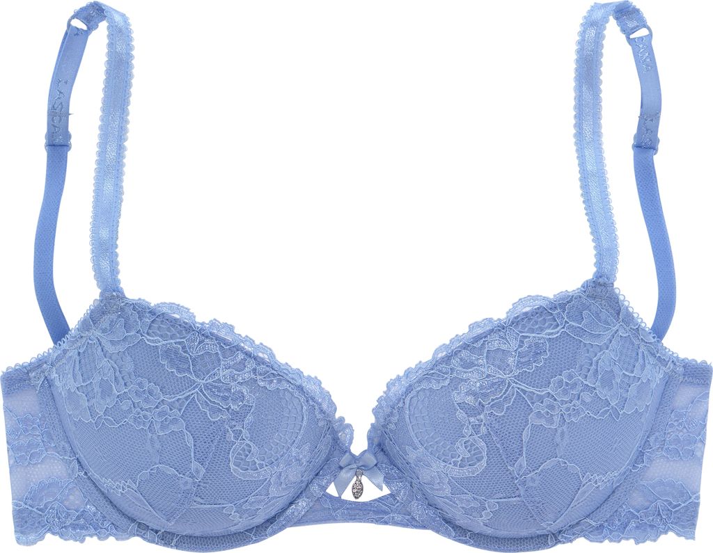 LASCANA Push-up-BH hellblau Größe 70 Cup C