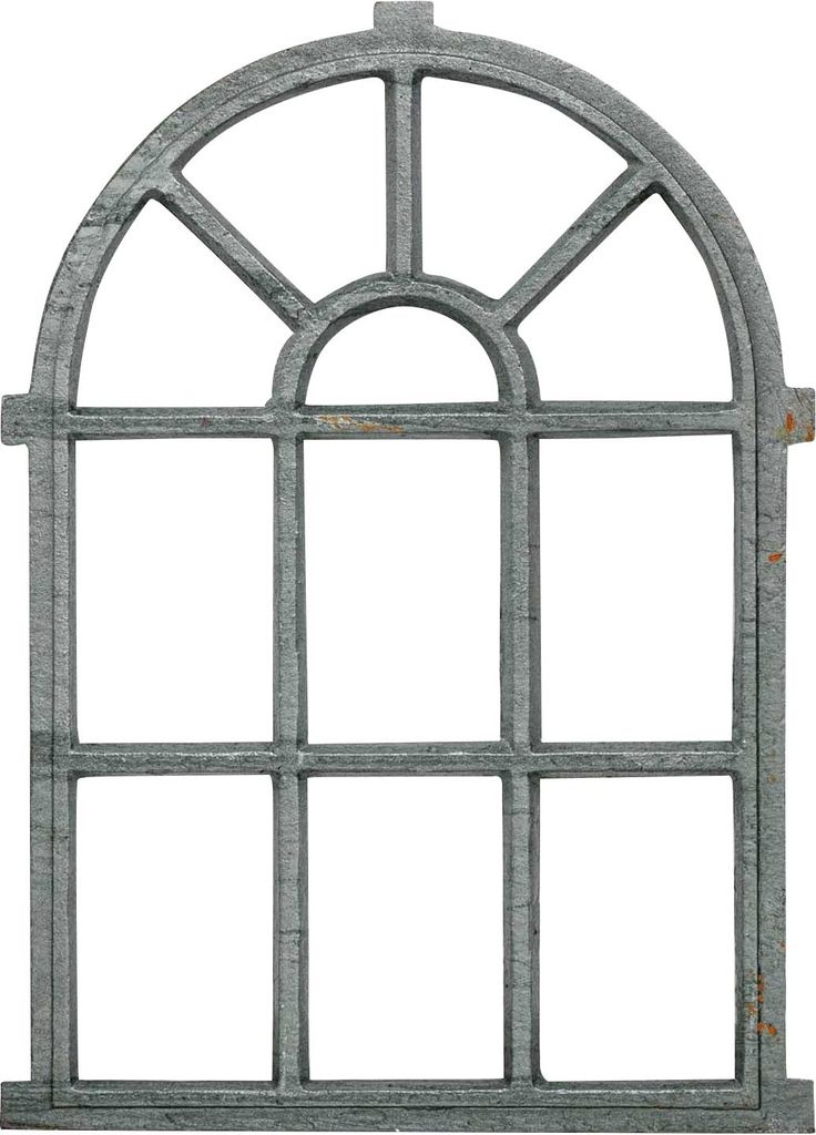 Fenster grau Stallfenster Eisenfenster Scheunenfenster Eisen 92cm Antik-Stil (z)