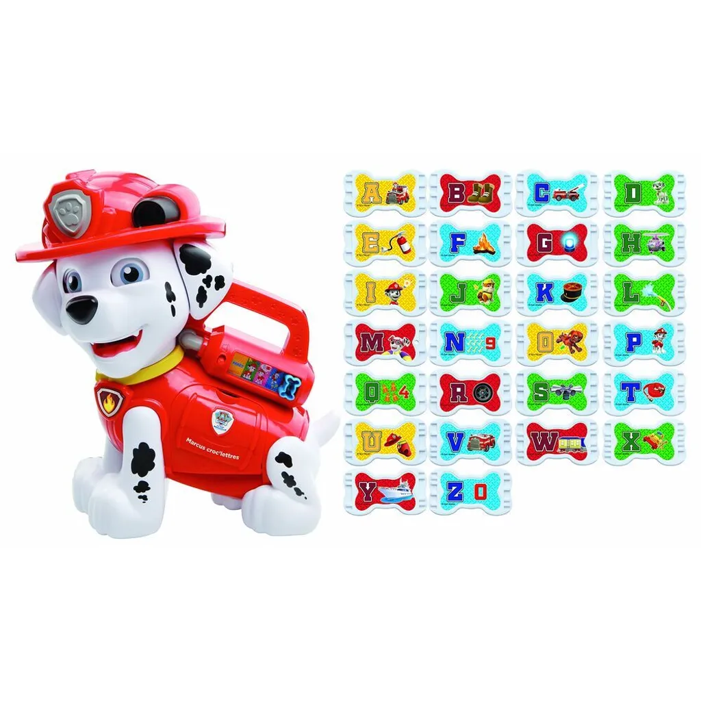 Jouet Éducatif Pat'Patrouille Marcus Croc'Lettres VTech pour Enfant 3-6 Ans