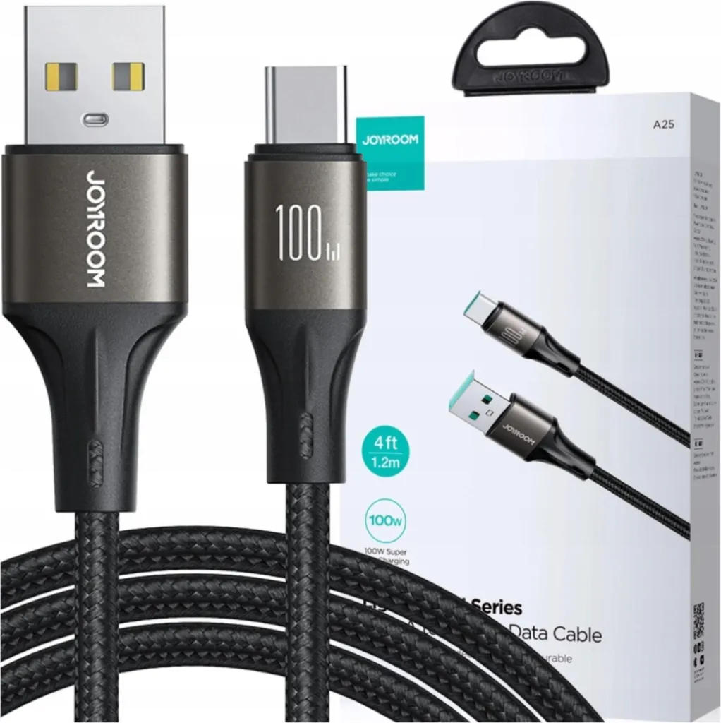 Cavo Joyroom Light-Speed S-A25 100W USB-A a USB-C | Ricarica Rapida 1,2m