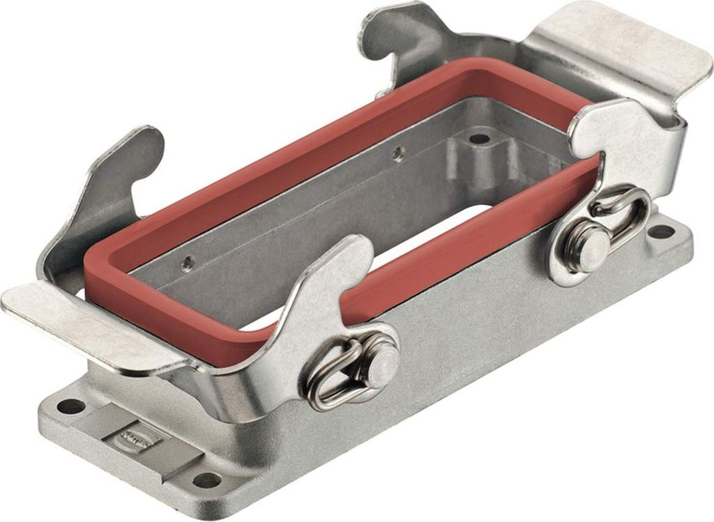 HARTING Han 16B High Temp Anbaugehäuse niedrig mit 2 Querbügeln - 1 Stück