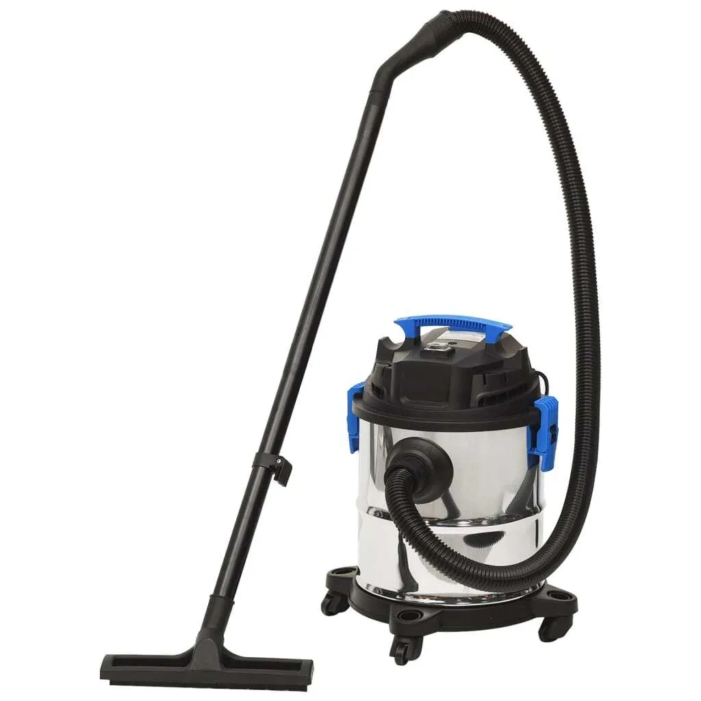 Aspiratore Solidi e Liquidi 1200W Acciaio 20L
