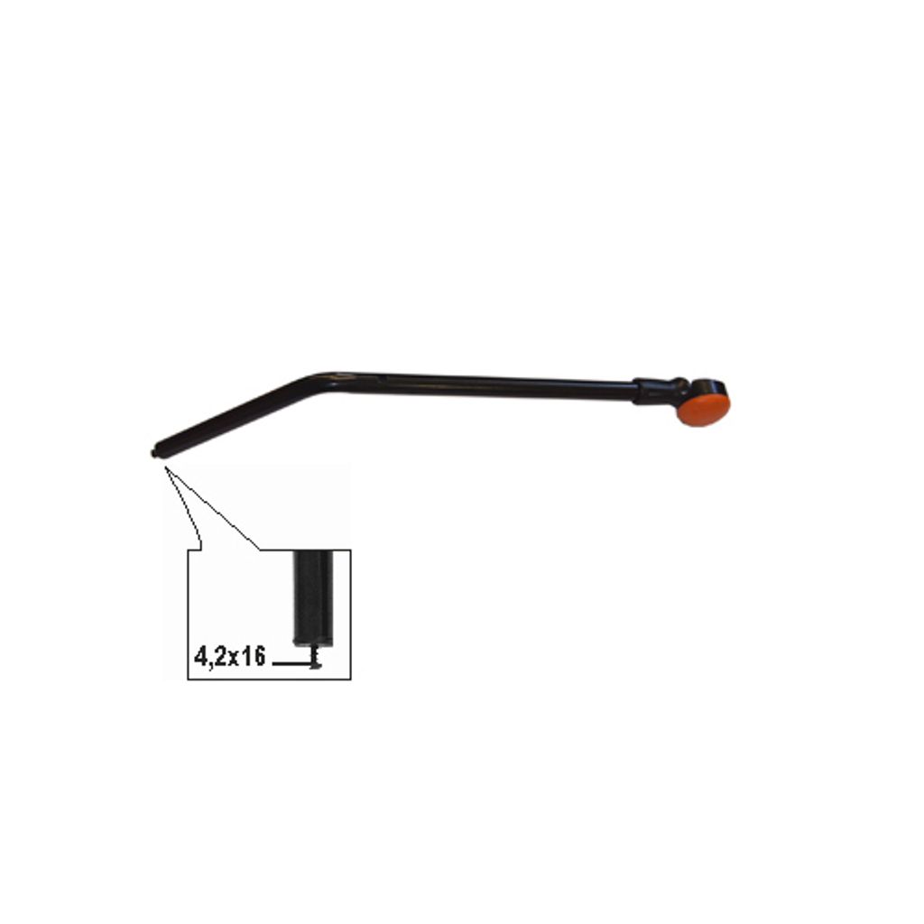 ATIKA Ersatzteil | Bügelbefestigung rechts für Vertikutierer VT 32 Z