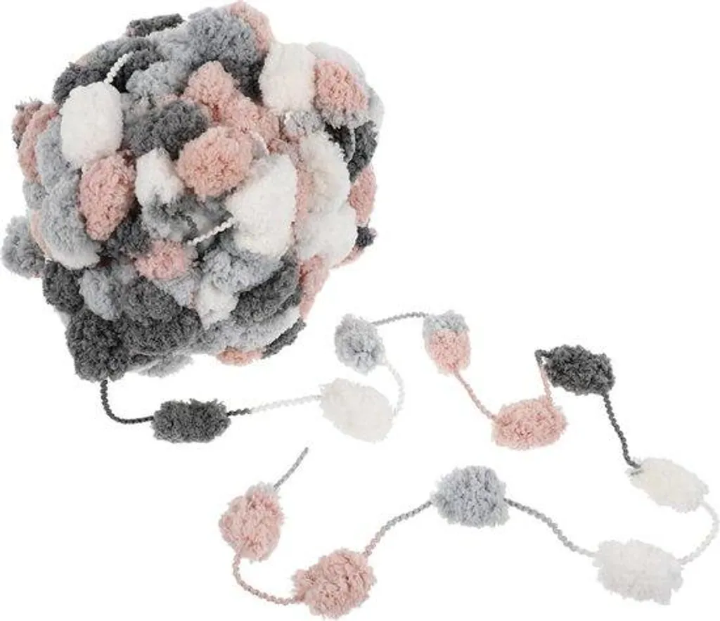 Fil de laine chenille épais rose pour tricot géant et DIY créatif - 1 rouleau