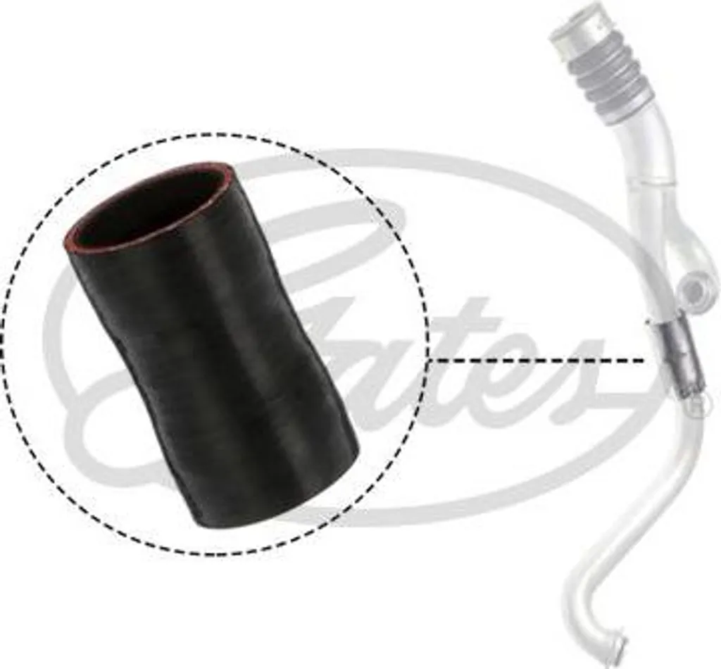 Flessibile aria Alimentazione GATES 09-0143 per Ford