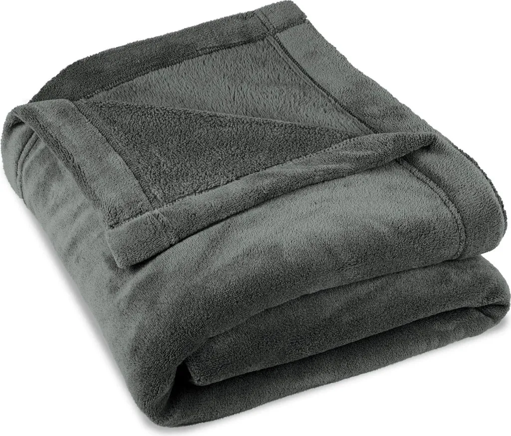 CelinaTex Montreal Coperta Divano 150x200 Grigio: Morbidezza Oeko-TEX