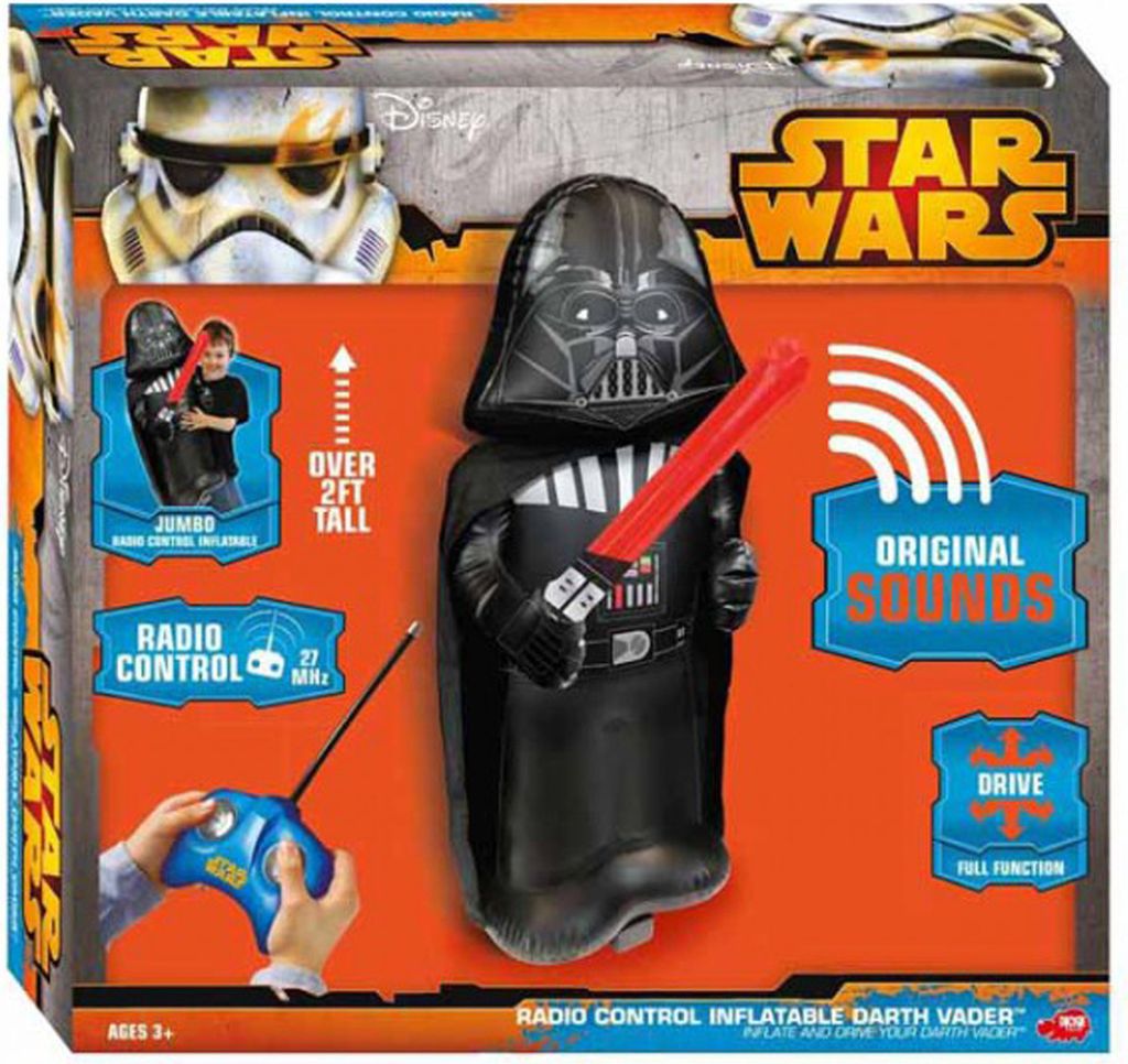 DICKIE Star Wars Darth Vader ferngesteuert 81cm aufblasbar Sound Roboter Kinder