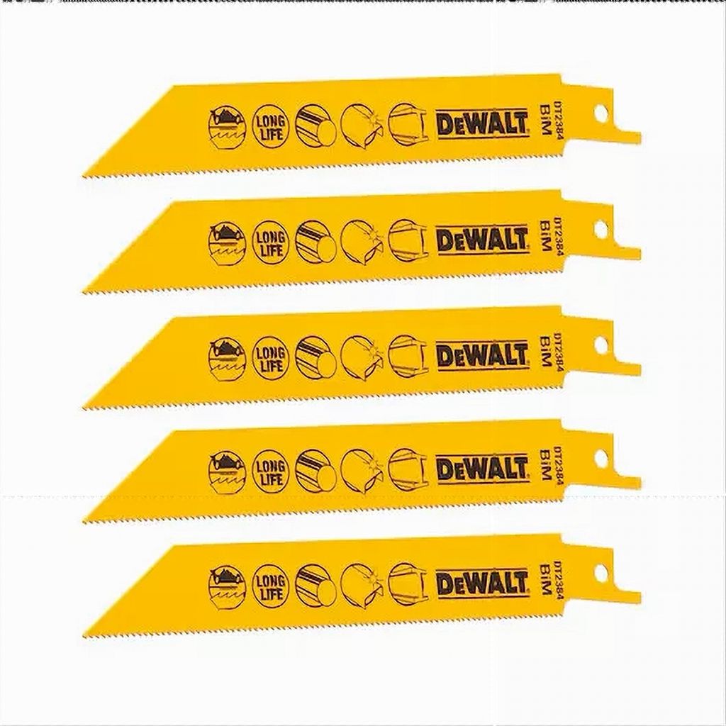 Dewalt DT2384-QZ Säbelsägeblatt BIM 152 mm Metall 5 Stück