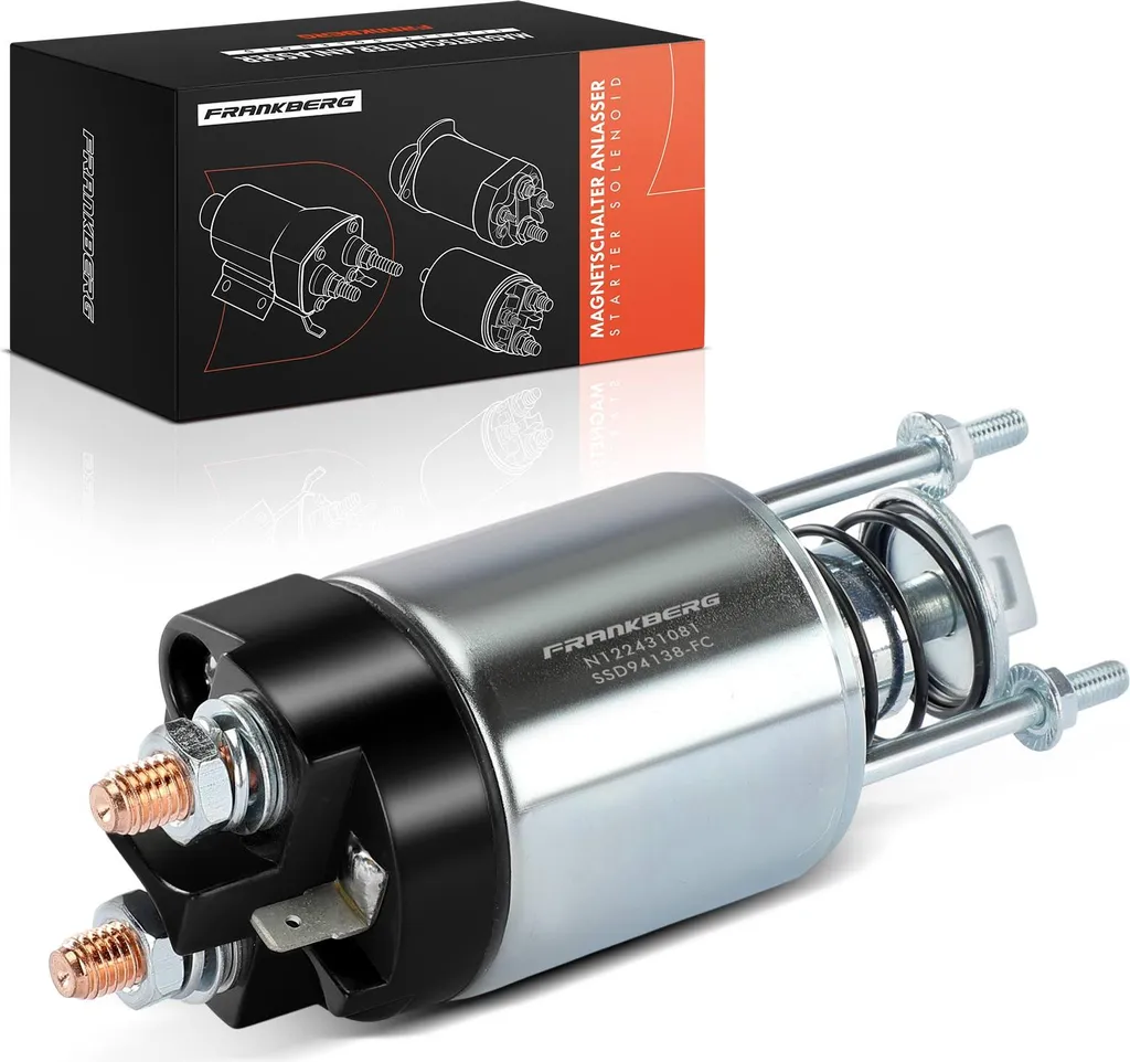 Frankberg 1x interruttore solenoide avviamento per Seat Ibiza Lancia A 112 Fiat Panda Autobianchi A 112